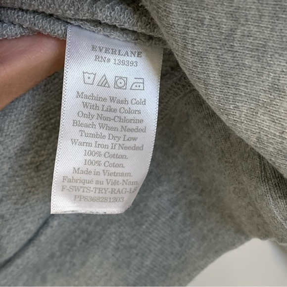 Everlane The Lightweight French Terry Crew Sweatshirt - Picture 5 of 6